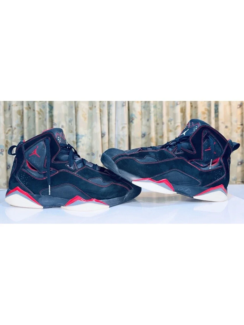 Size 15 - Air Jordan True Flight Black Vintage Rare Nike